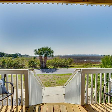 Harbor Island Condo With Deck - Steps To Beach! Oceanmarsh Subdivision Buitenkant foto