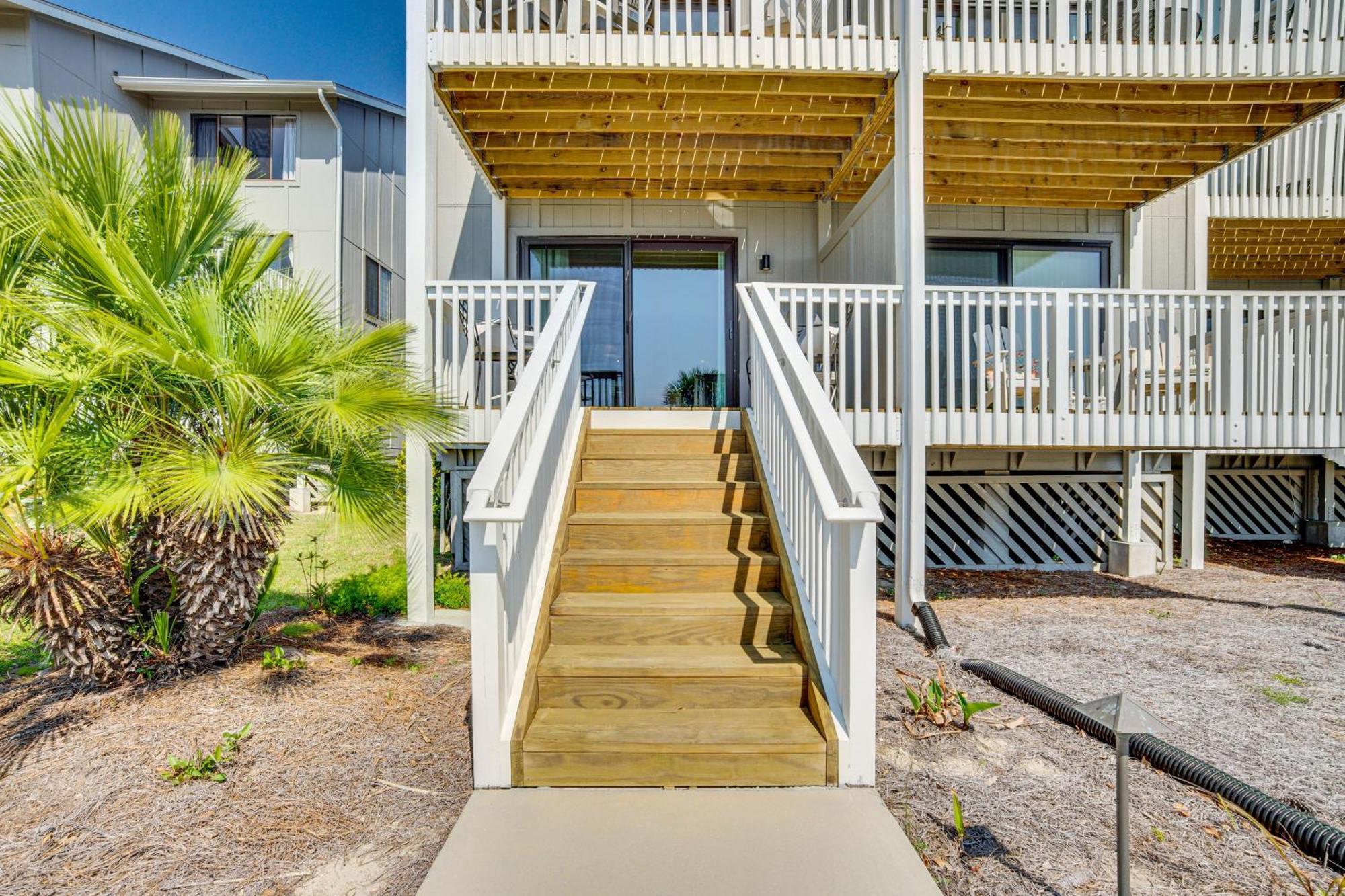 Harbor Island Condo With Deck - Steps To Beach! Oceanmarsh Subdivision Buitenkant foto